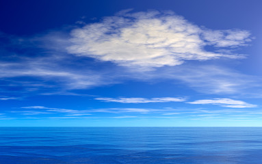 Obraz premium Wolke 7