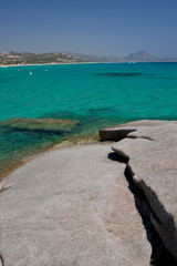 Fototapeta na wymiar Scoglio wybrzeżu Sardynii