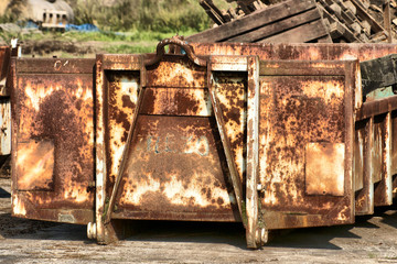 rusty container