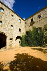 Fototapeta na wymiar Ancient Monastery converted in a hotel, Braga, north of Portugal