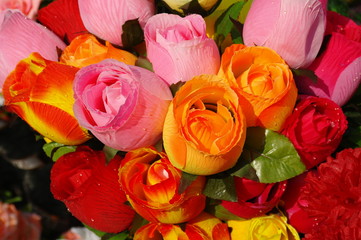 Flowers to the grave