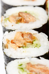 Traditional Japanese food Sushi