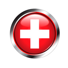 medical sign shiny button (more buttons in portfolio)