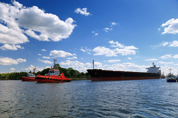 Red tug