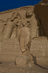 Fototapeta premium Abu Simbel falcon