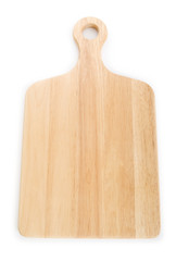 Cutting board isolated on the white background