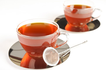 Healthy red bush tea from South Africa