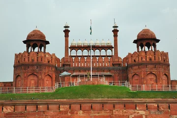 Rolgordijnen Rode Fort, New Delhi © lamio