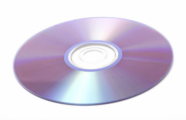 A photography of a isolated cd rom