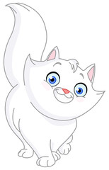 White cat