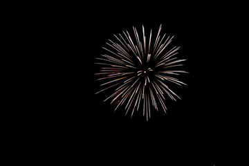 Obraz premium Pyrotechnik Farbig
