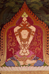 art in temple thai style