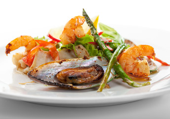 Seafood Plate
