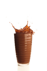 chocolate shake splash