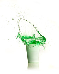 green splash