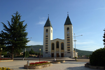 Fototapeta premium Medugorje church