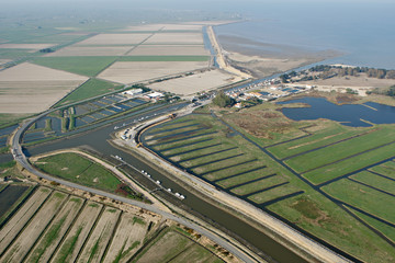 Vue aérienne du Port du Collet, Loire Atlantique (44)