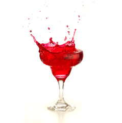 Red cocktail