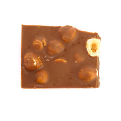 chocolate and almonds