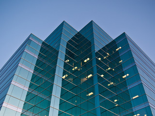 Office Building at Dusk