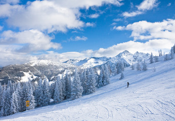 Fototapeta na wymiar Ski resort Schladming . Austria