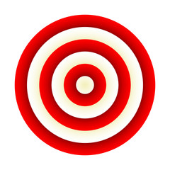 Obraz premium Darts. Red target