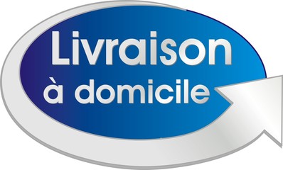 bouton livraison à domicile