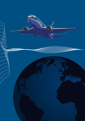 Obraz premium In the air