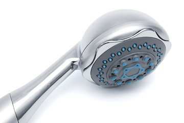 modern metal shower