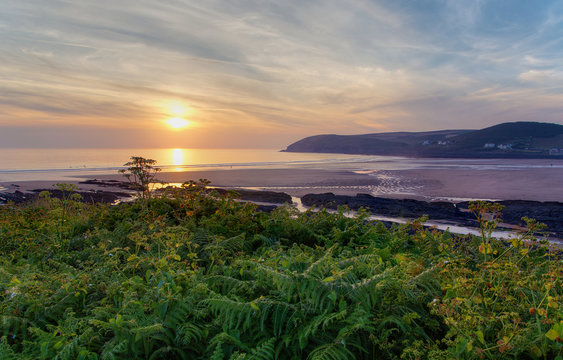 Sunset Croyde Bay, Devon