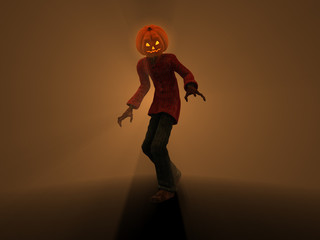 Pumpkin man