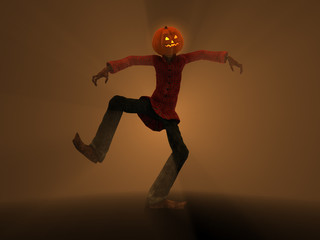 Pumpkin man