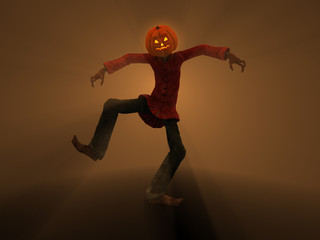 Pumpkin man