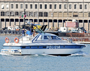 police boat