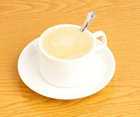 coffee cup and plate