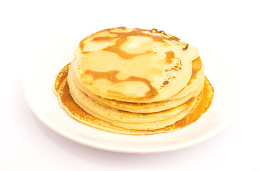pancakes on plate