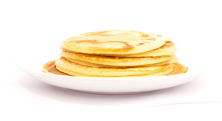 pancakes on plate