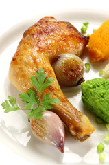 Roasted Chicken Quarter