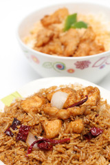 Kung Pao Chicken Rice