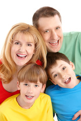 Obraz premium Happy family