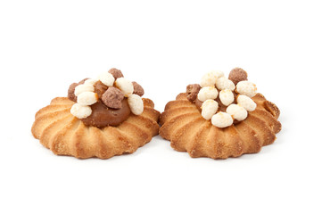 cookies with rice balls