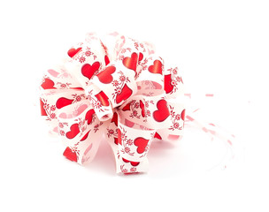 ribbon with hearts