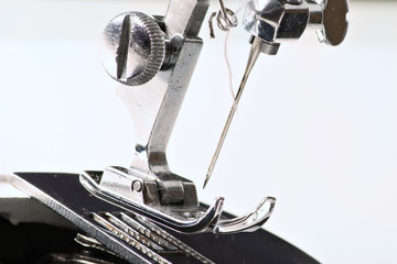 sew machine, yarn and needle work tool