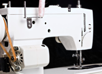 sew machine, yarn and needle work tool