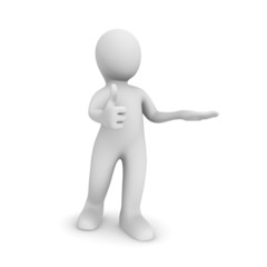 It's cool! 3D thumb up.