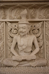 art in temple of in thailand