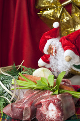 Christmas at the supermarket