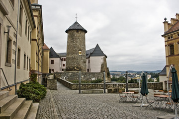 Die Voigstburg in Oelsnitz im Vogtland