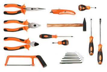 set of metalworker's tools