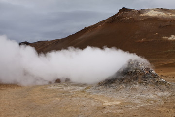 Solfatar in Myvatn